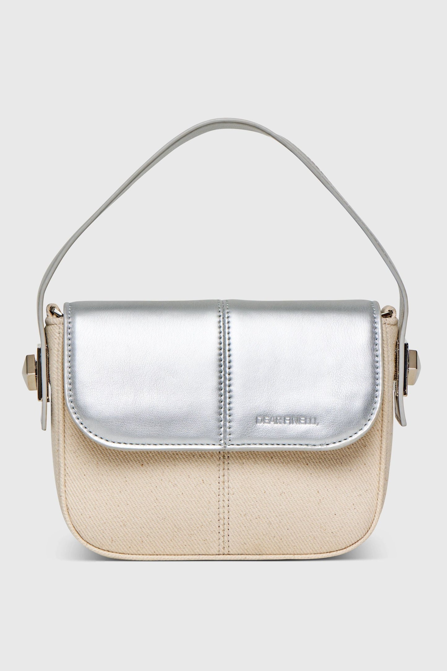 The LOLA Silver/Natural Linen