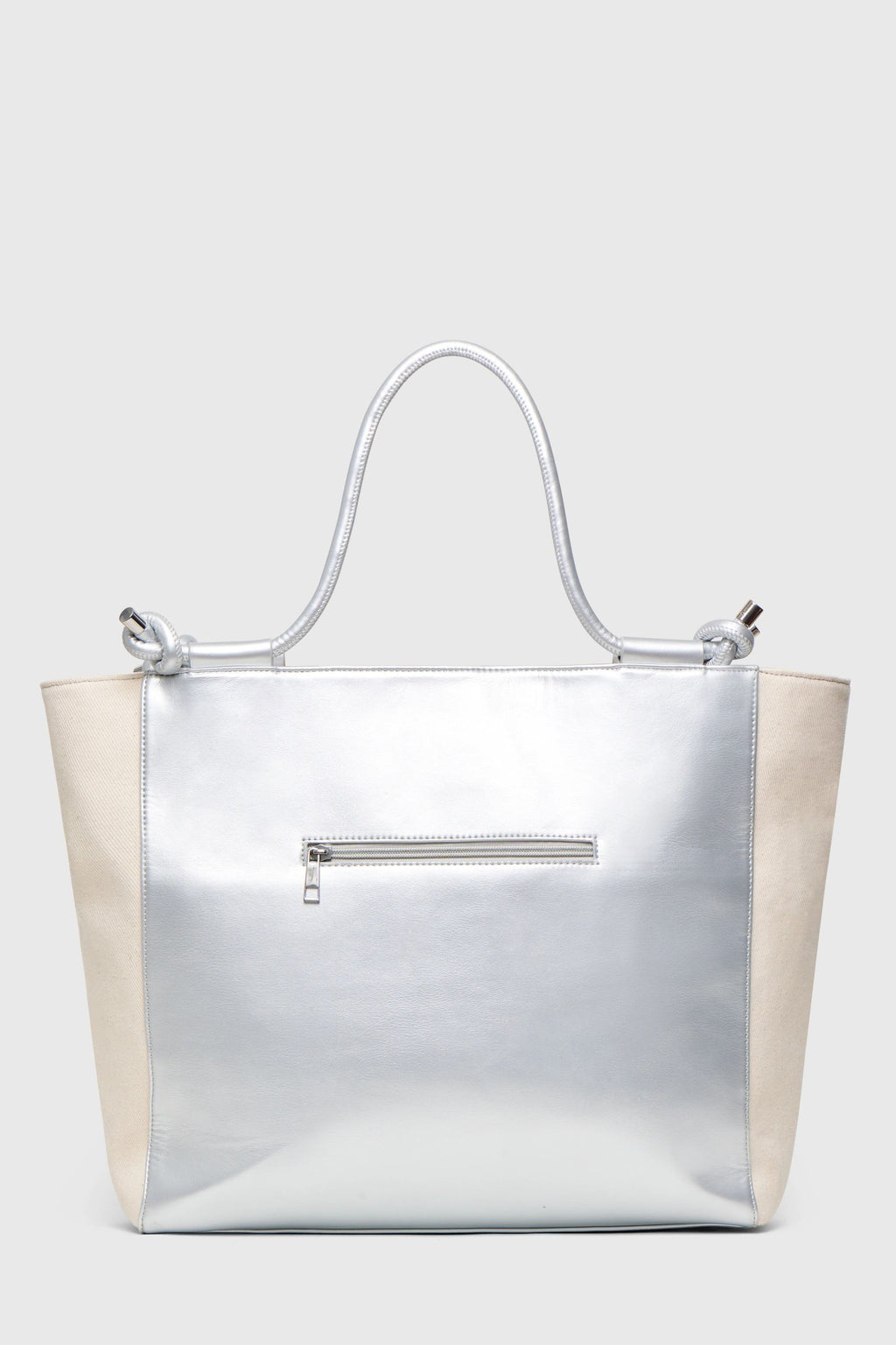 The GRACE Silver & Natural Linen