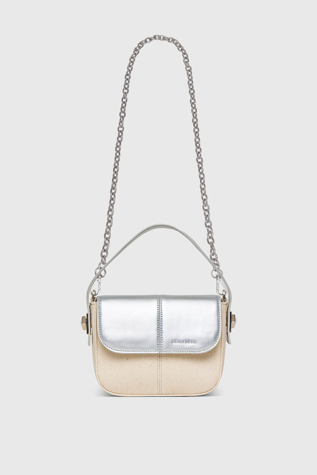 The LOLA Silver/Natural Linen