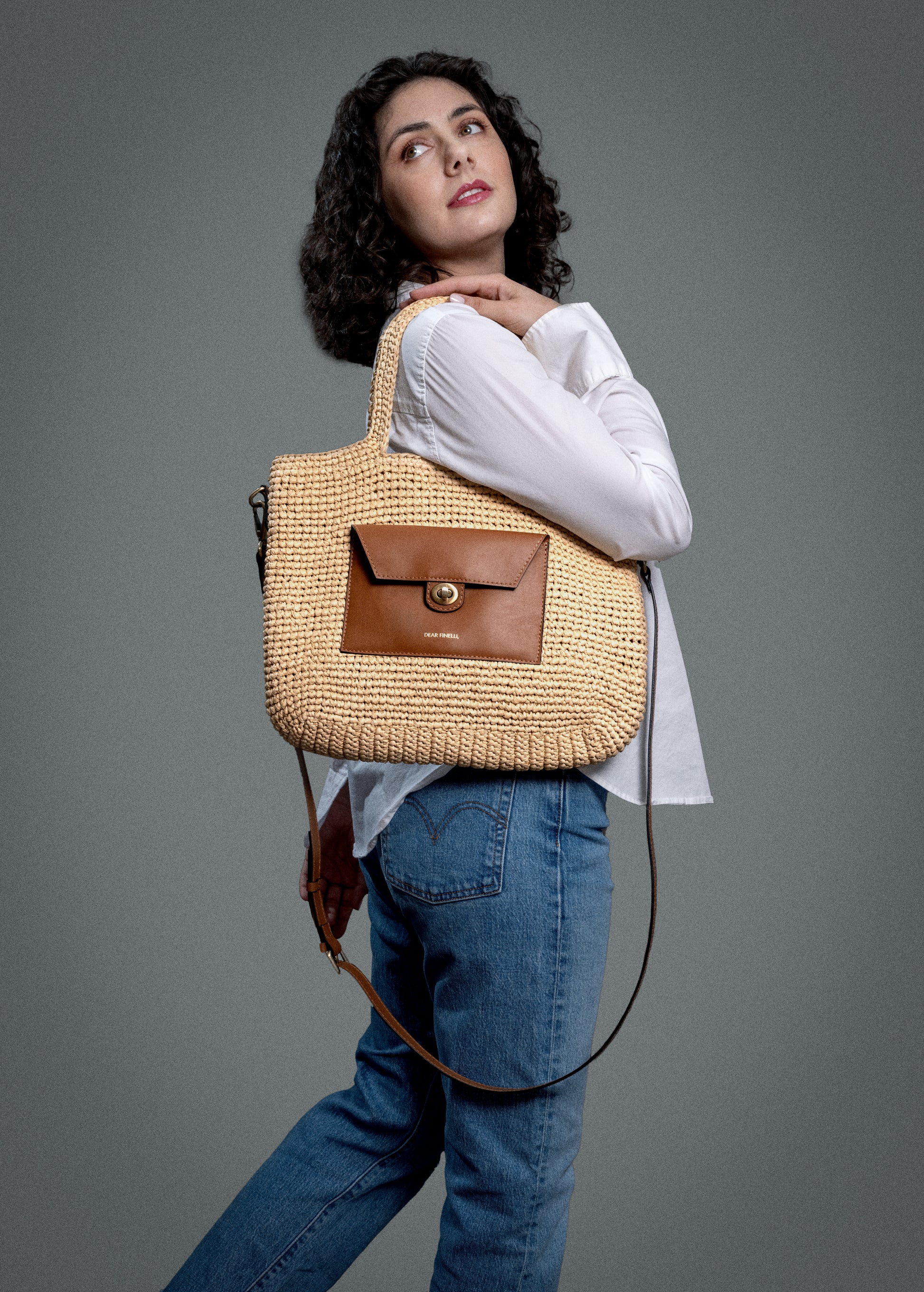 The LIDO Straw Tote