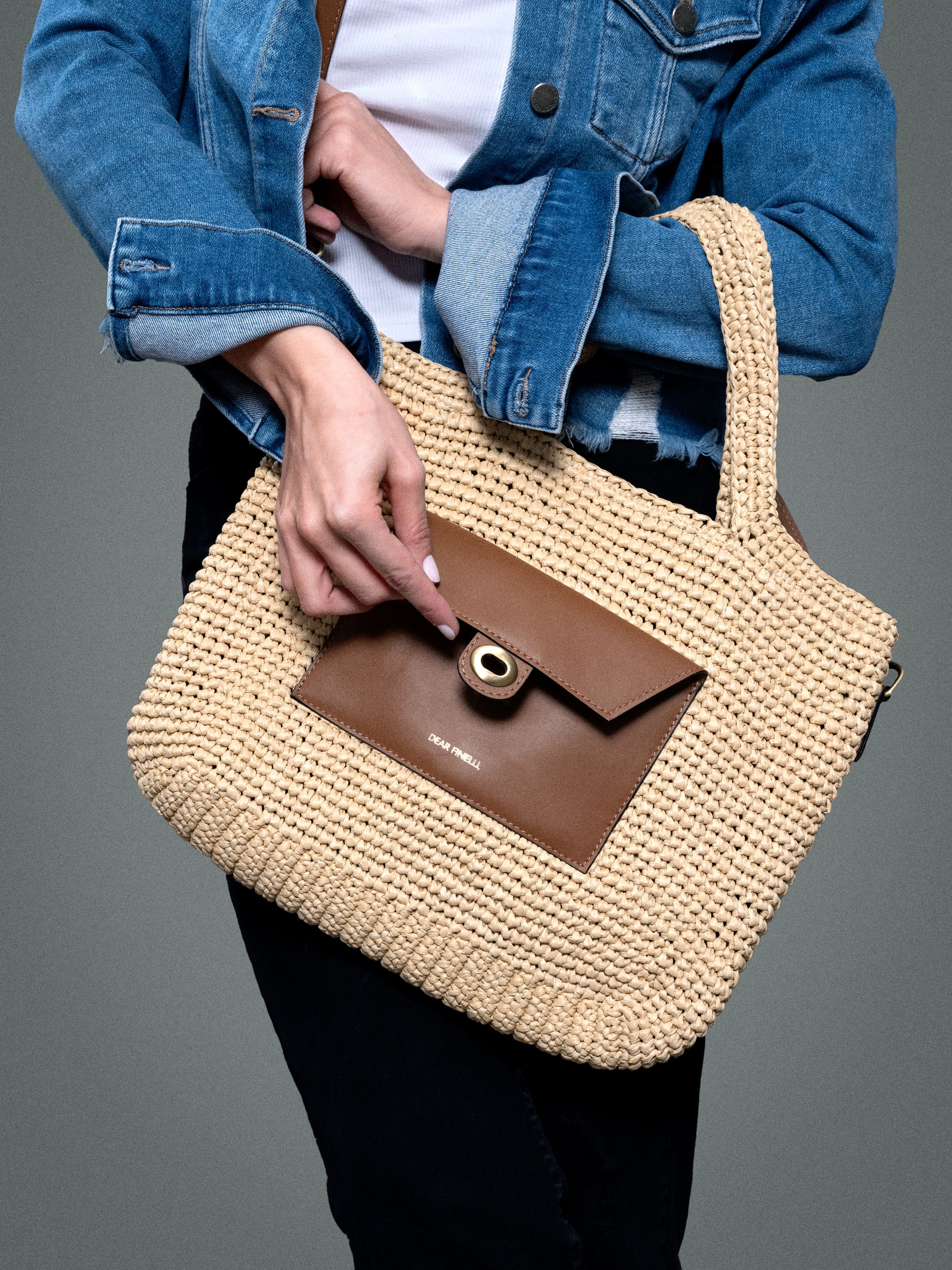 The LIDO Straw Tote