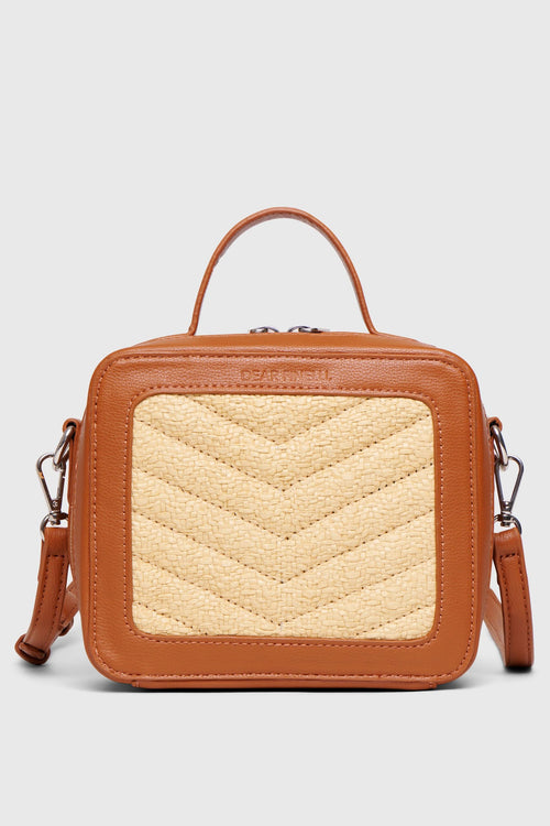 The BARBY Cognac & Natural Straw